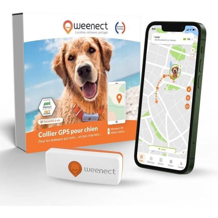 Weenect WEE3770000300390 GPS Tracker for Dogs XS Edición White 2023