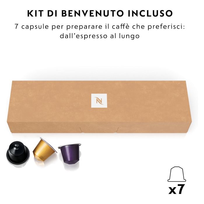 De'Longhi Essenza Mini EN85.B Máquina de Café Nespresso, 0.6L, 1150W, Color Negro 1