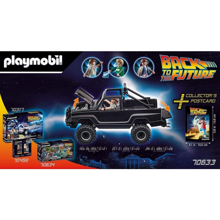 Playmobil Camioneta Pick-Up de Marty Regreso Al Futuro Set 70633 2 Playmobil Camioneta Pick-Up de Marty Regreso Al Futuro Set 70633 2