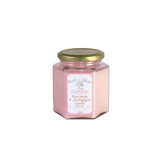 Vela Tarro Sucreg2 Rose Petals-Champagne 8X10Cm 1U Vela Tarro Sucreg2 Rose Petals-Champagne 8X10Cm 1U