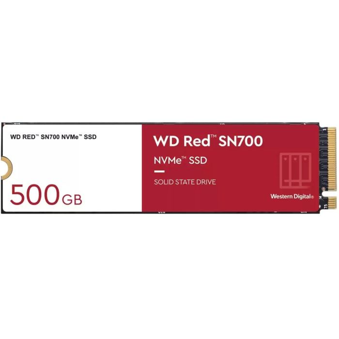 Western Digital SN700 SSD M.2 500GB WD Red NVMe PCIe 3.0 x4 para NAS 0 Western Digital SN700 SSD M.2 500GB WD Red NVMe PCIe 3.0 x4 para NAS 0