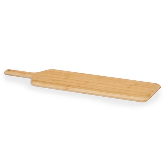 Kinvara Tabla de Bambú con Mango para Aperitivos, 50 x 14 x 1.5 cm (6 Unidades) 1 Kinvara Tabla de Bambú con Mango para Aperitivos, 50 x 14 x 1.5 cm (6 Unidades) 1