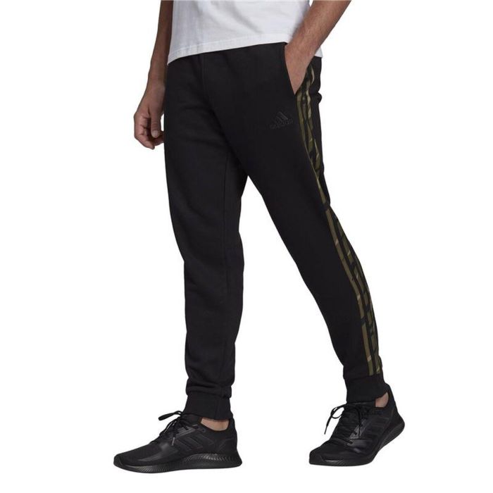 Pantalón Largo Deportivo Adidas Essentials Negro Hombre