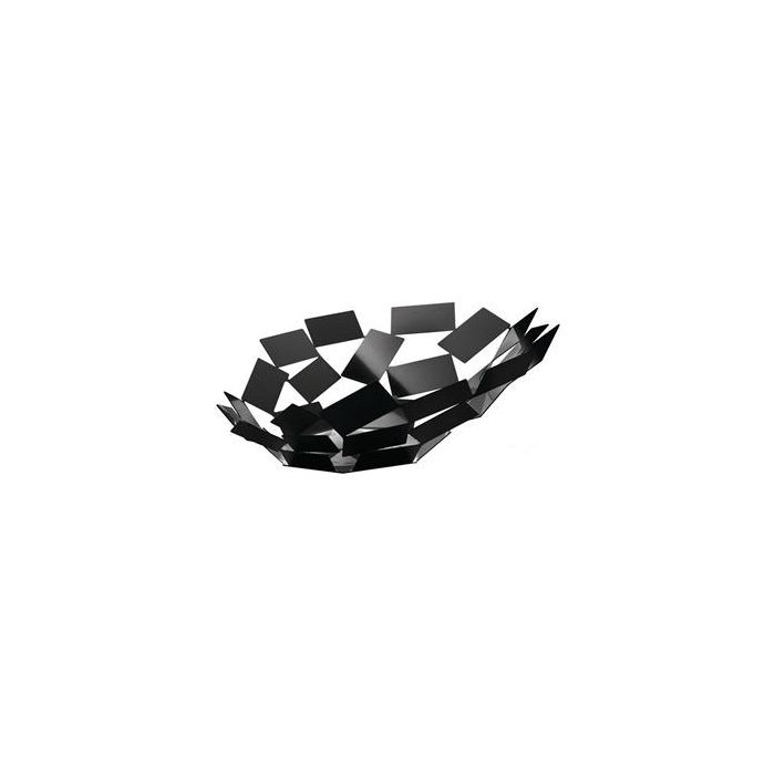 Alessi MT03 B Stanza dello Scirocco Centro de Mesa Negro - Diseño moderno y elegante en acero Alessi MT03 B Stanza dello Scirocco Centro de Mesa Negro - Diseño moderno y elegante en acero