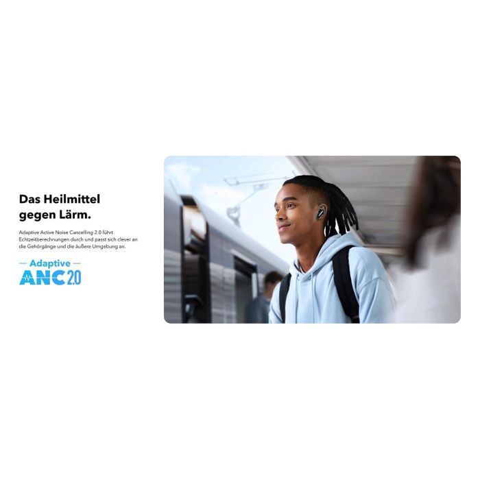 Anker Liberty 4 NC Auriculares Inalámbricos True-Wireless con Cancelación de Ruido Activa Negro 6
