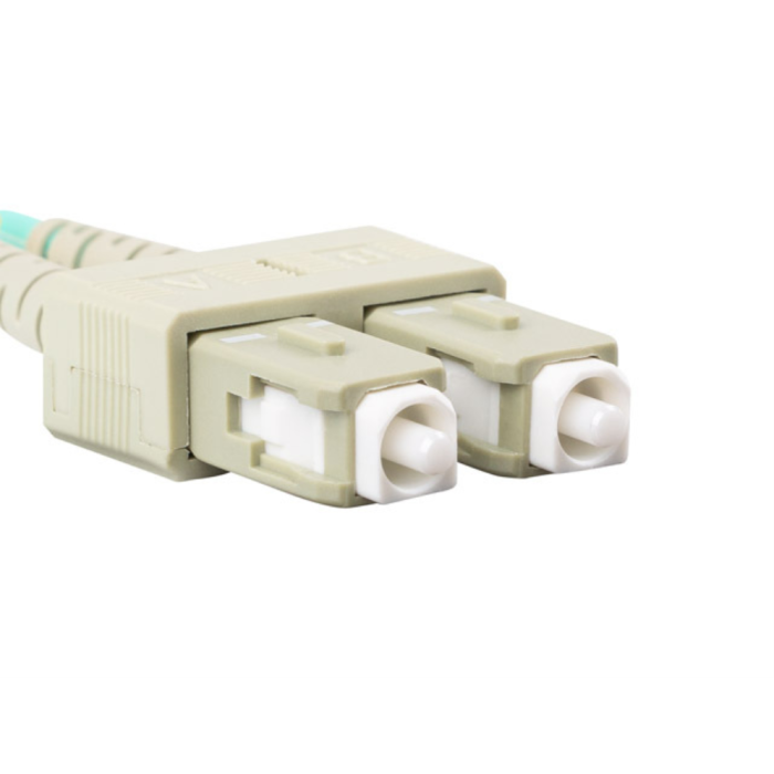 Lanberg Cable Fibra Óptica Multimodo LC/SC OM4 Violeta 1m