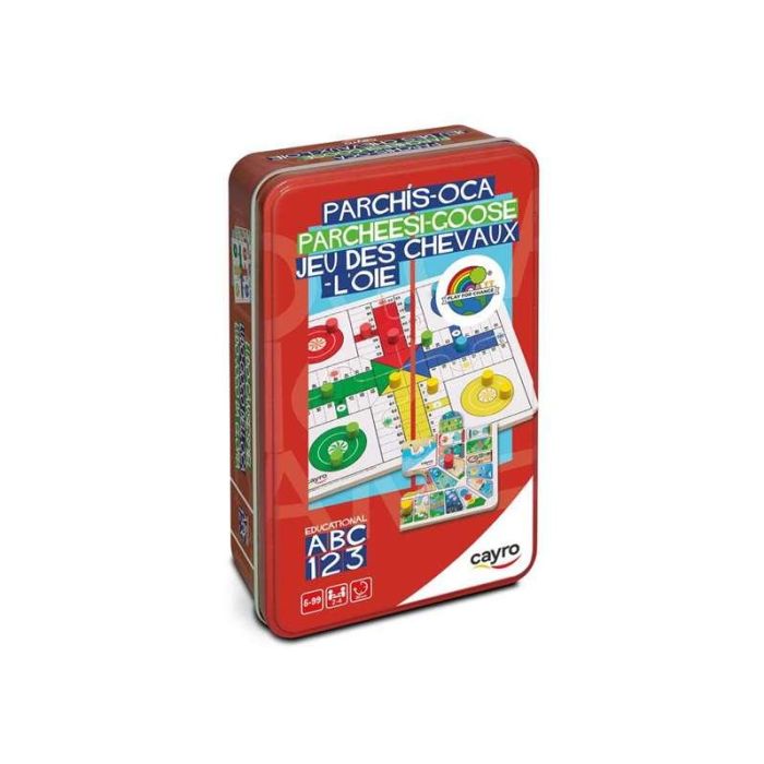 Cayro Parchís - Oca En Caja De Metal Cayro Parchís - Oca En Caja De Metal