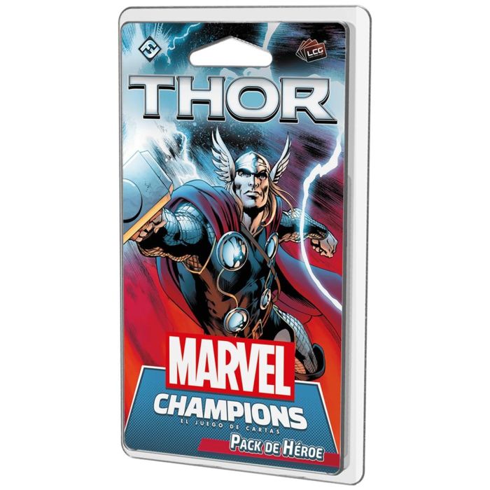 Fantasy Flight Games Marvel Champions MC06ES Pack de Héroe Thor Juego de Cartas Español 0 Fantasy Flight Games Marvel Champions MC06ES Pack de Héroe Thor Juego de Cartas Español 0