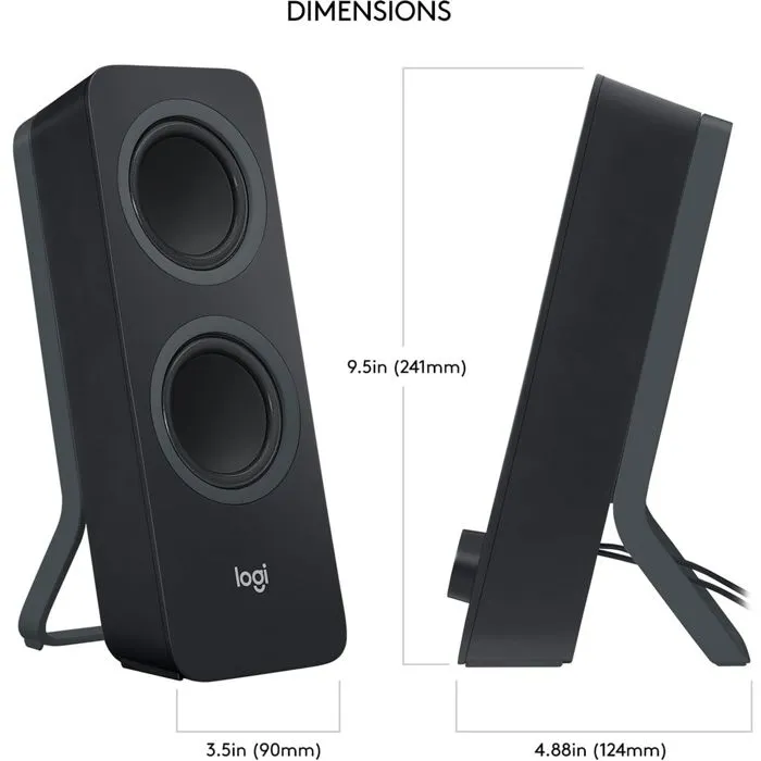 Logitech Altavoces Z207 Bluetooth Negros 980-001295 5 Logitech Altavoces Z207 Bluetooth Negros 980-001295 5