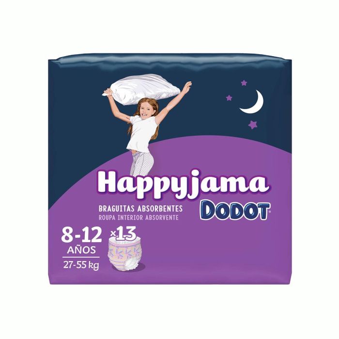 Dodot Happyjama Niña T-8 Braguita 8-12 Años