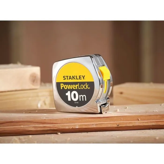 Stanley Cinta Métrica 1-33-442 Powerlock Classic ABS 10m x 25mm 4 Stanley Cinta Métrica 1-33-442 Powerlock Classic ABS 10m x 25mm 4