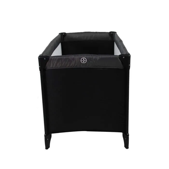 Nania Cuna de Viaje SODA - Desde Nacimiento hasta 15kg + Bolsa de Transporte - Negro/Gris 1