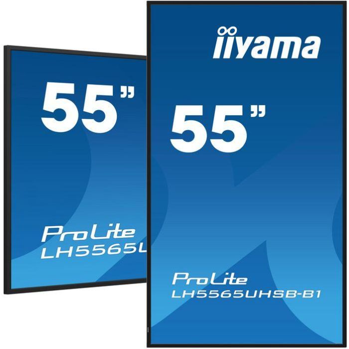 iiyama LH5565UHSB-B1 pantalla de señalización Diseño de quiosco 138,7 cm (54.6") LED Wifi 800 cd / m² 4K Ultra HD Negro Procesador incorporado Android 11 24/7 4 iiyama LH5565UHSB-B1 pantalla de señalización Diseño de quiosco 138,7 cm (54.6") LED Wifi 800 cd / m² 4K Ultra HD Negro Procesador incorporado Android 11 24/7 4