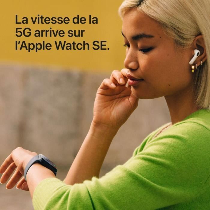 Apple Watch SE 3 Cellular 44mm Aluminio Medianoche con Correa Deportiva M/L 3 Apple Watch SE 3 Cellular 44mm Aluminio Medianoche con Correa Deportiva M/L 3
