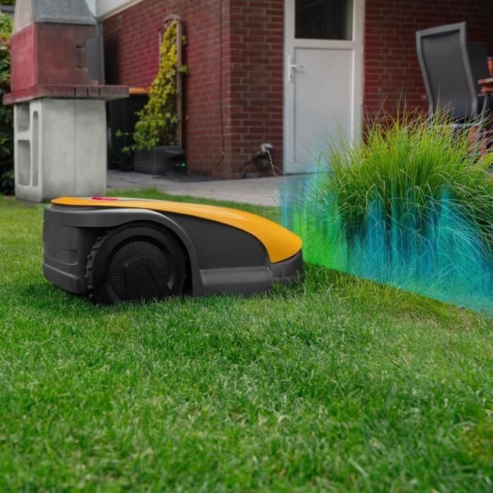 Stiga STI1727828585408 Robot Cortacésped Autónomo A500 para Superficies hasta 500m², con Tecnología GPS y Pendientes del 45% 4
