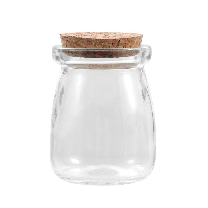 Tarrito de vidrio con tapón de corcho 100 ml - La Mediterranea (36 Unidades) 8 Tarrito de vidrio con tapón de corcho 100 ml - La Mediterranea (36 Unidades) 8