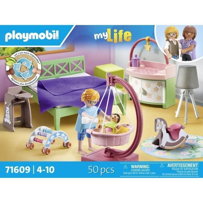 PLAYMOBIL - 71609 - Dormitorio de los padres 5 PLAYMOBIL - 71609 - Dormitorio de los padres 5