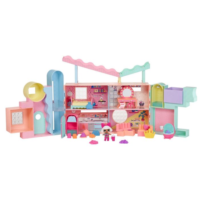 LOL Surprise - Dollhouse Squish Sand - Arena mágica reutilizable - Para muñecas de 7,5 cm 1