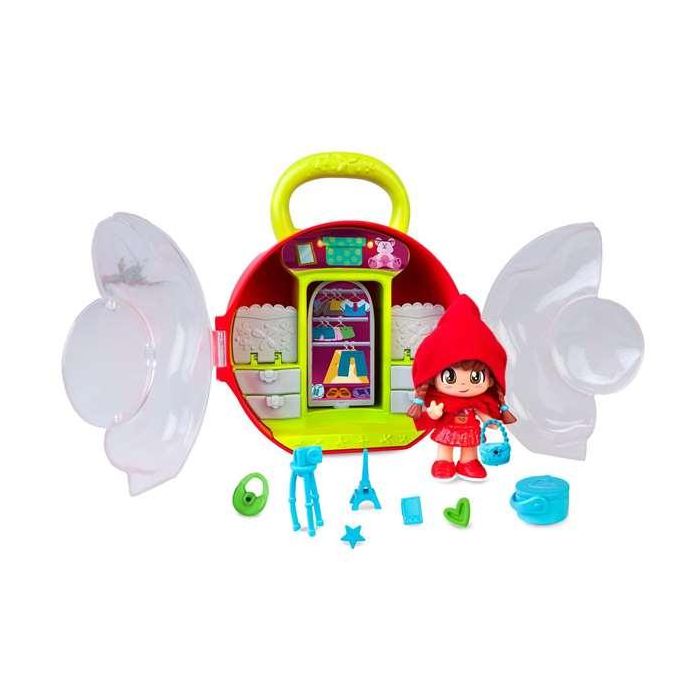 Figura con bolsito pinypon cuentos.8 cm. armarios de cuentos con diferentes compartimentos para guardar accesorios y ropa. - modelos surtidos 10 Figura con bolsito pinypon cuentos.8 cm. armarios de cuentos con diferentes compartimentos para guardar accesorios y ropa. - modelos surtidos 10