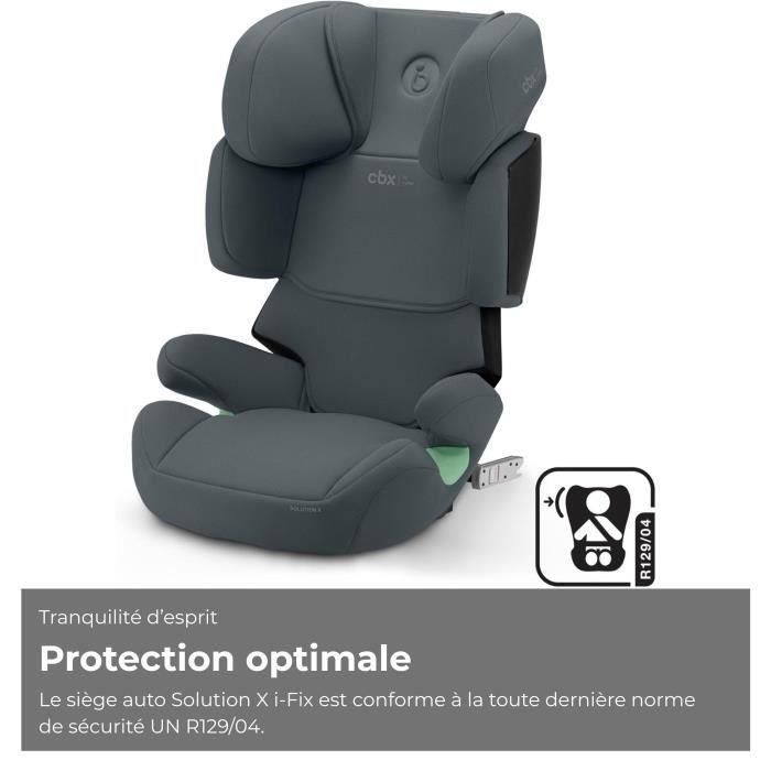 CYBEX CYB4063846375332 Silla elevadora para coche Solution X i-Fix Gris Cobblestone 4