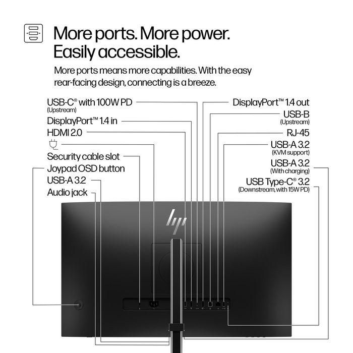 Monitor Gaming HP 9E0Y9UT#ABB Quad HD 27" 10 Monitor Gaming HP 9E0Y9UT#ABB Quad HD 27" 10