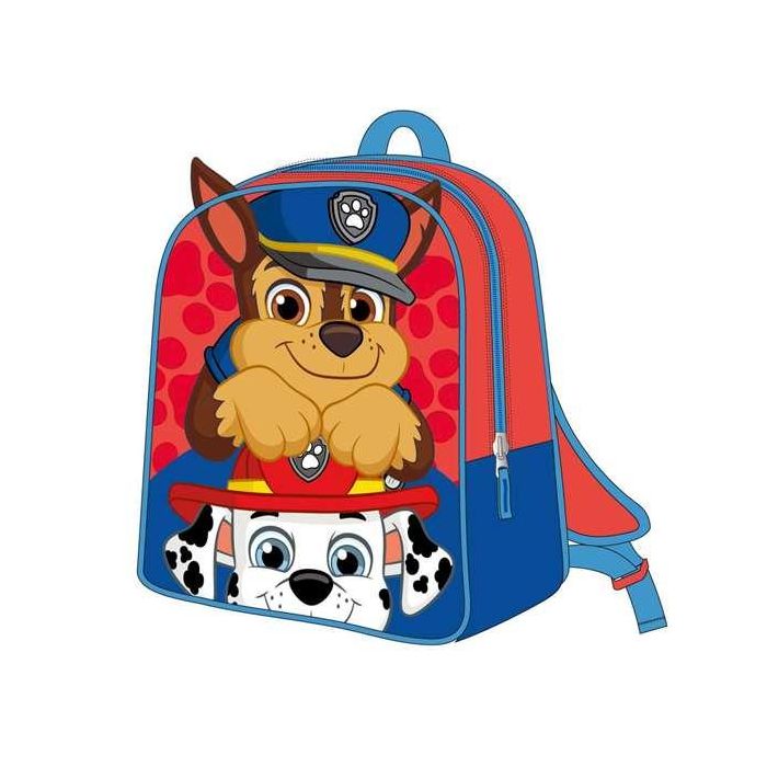 Mochila infantil 3D aplicaciones paw patrol 22.0 x 27.0 x 1.0 cm