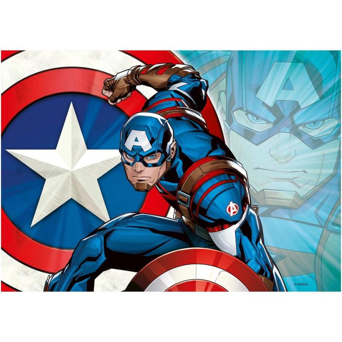Puzzle 60 Giant Capitán América 12004217 Ravensburger 1 Puzzle 60 Giant Capitán América 12004217 Ravensburger 1