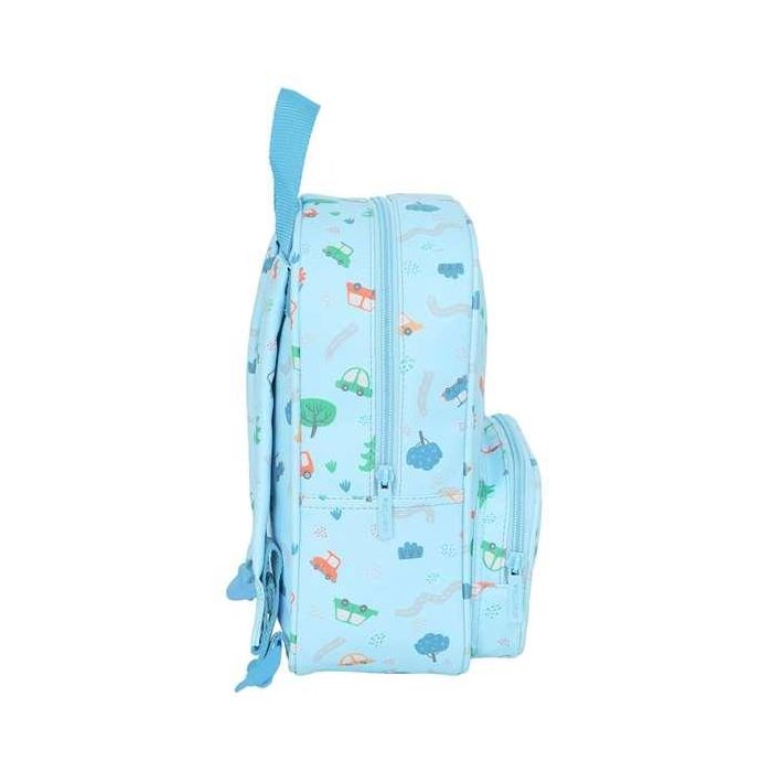 Mochila Infantil Safta Coches Azul 22 x 27 x 10 cm 2 Mochila Infantil Safta Coches Azul 22 x 27 x 10 cm 2
