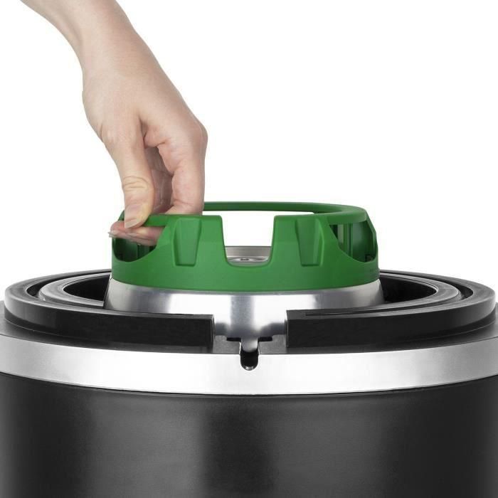 WEASY PINT568 - Dispensador de cerveza 5L - Temperatura de 3 ° a 6 ° C - 60W - Asa y bandeja de goteo extraíble - Patas antideslizantes 3 WEASY PINT568 - Dispensador de cerveza 5L - Temperatura de 3 ° a 6 ° C - 60W - Asa y bandeja de goteo extraíble - Patas antideslizantes 3
