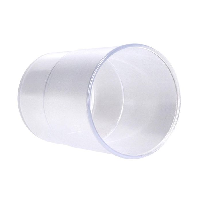 Cubilete Portalapices Q-Connect Transparente Plastico Diametro 75 mm Alto 100 mm 3