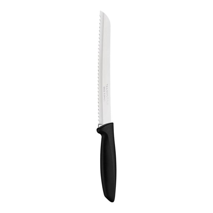 Cuchillo para pan 8" plenus negro tramontina