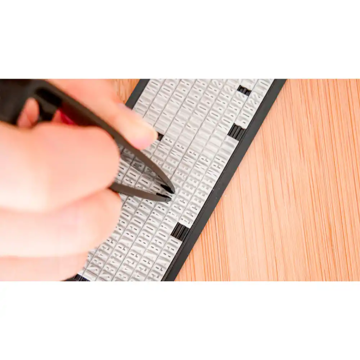 Avery Sello Personalizable Tejidos 3 Líneas 15 Caracteres Cada Una Lavable Negro 2