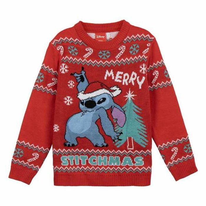 Jersey punto navideño stitch 8 años 0 Jersey punto navideño stitch 8 años 0