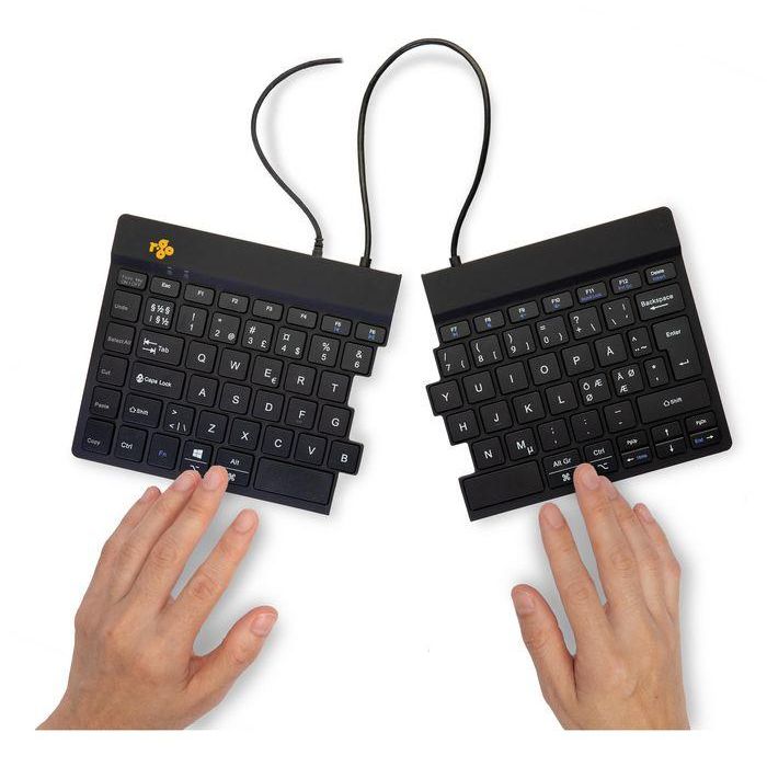 R-Go Tools R-Go Split Break Ergonomic Keyboard, QWERTY (Nordic), black, wired 5 R-Go Tools R-Go Split Break Ergonomic Keyboard, QWERTY (Nordic), black, wired 5