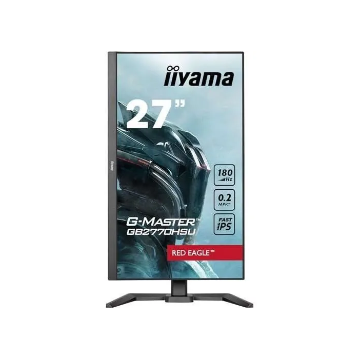 Iiyama Monitor G-MASTER GB2770HSU-B6 27" Full HD 180Hz IPS 0.2ms con 4x USB 3.2 Gen 1 y Flicker Free 1