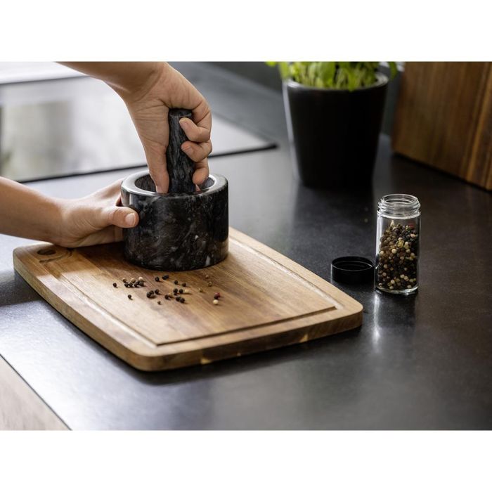 Wenko Mortero y Mazo de Mármol para moler Hierbas y Especias - Lavar a mano 4 Wenko Mortero y Mazo de Mármol para moler Hierbas y Especias - Lavar a mano 4