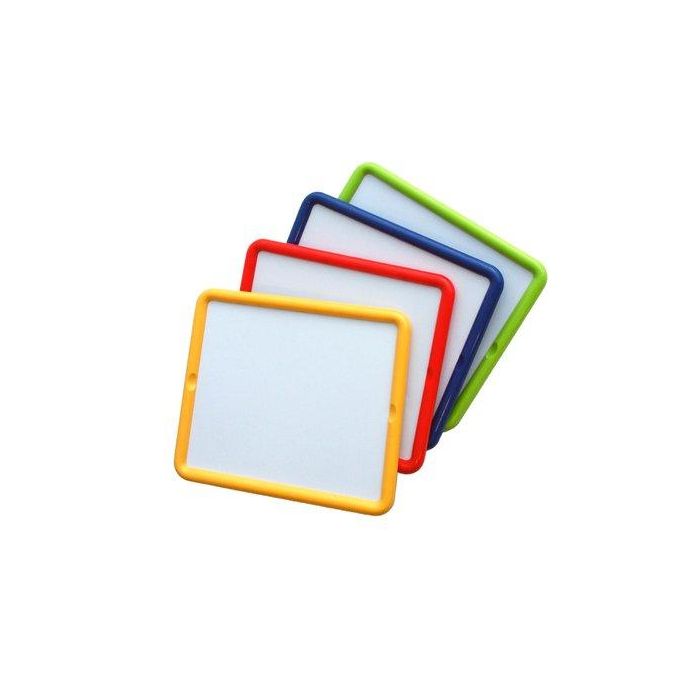 Set De 4 Pizarras 30X 26Cm Dos Caras (Para Letras Magnéticas)