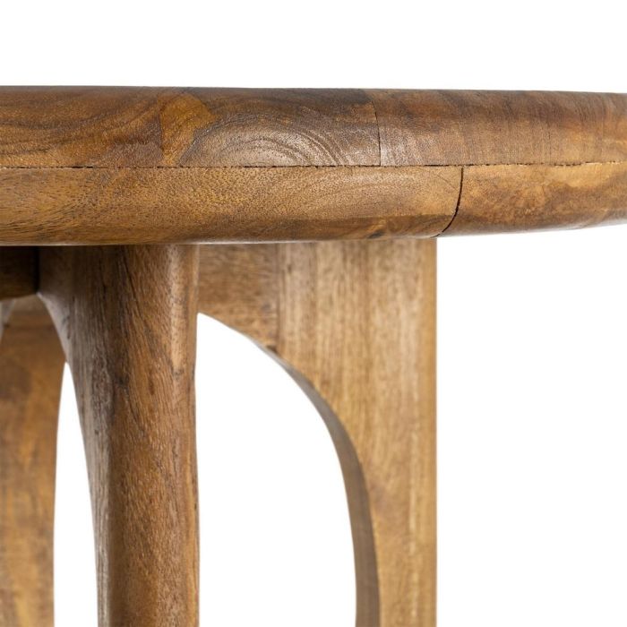 Mesa Centro Miel Madera de Mango 55 X 55 X 47 cm