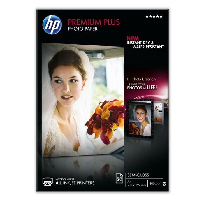 Papel para Imprimir HP CR673A Blanco A4 20 Hojas