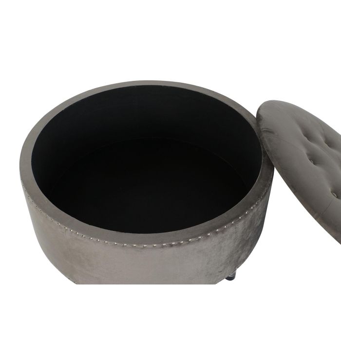 DKD Home Decor Descalzadora Gris Plateado 80 x 43 x 80 cm 4