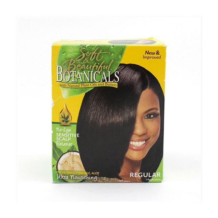 Soft & Beautiful Botanicals Relaxer Kit Reg