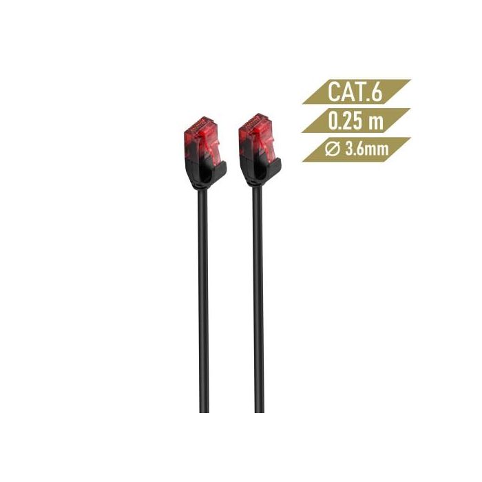 Cable de Red Ewent S0227655 Negro 2 m 1