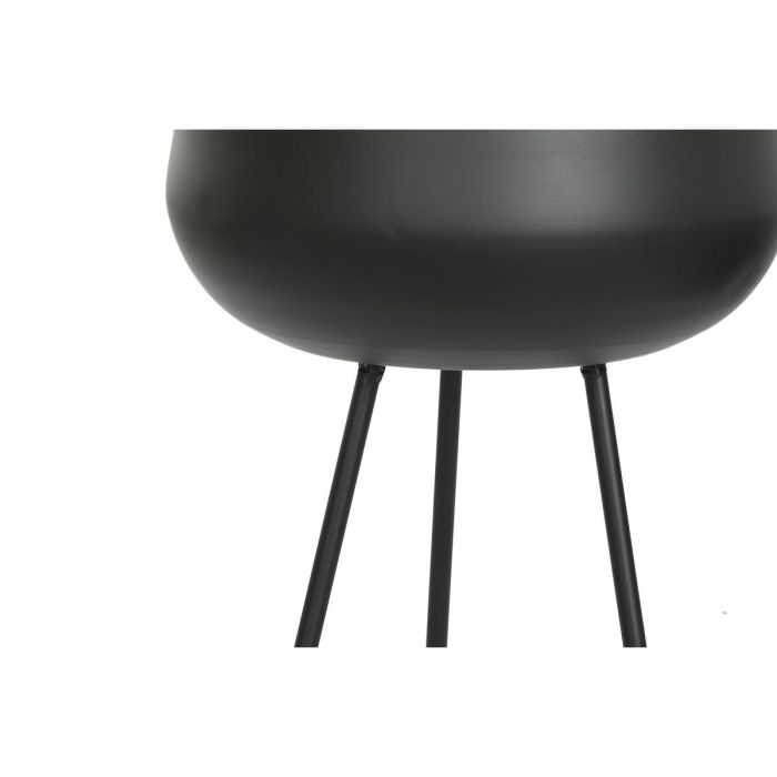 Macetero Urban DKD Home Decor Negro 34 x 70 x 34 cm Set de 2 1 Macetero Urban DKD Home Decor Negro 34 x 70 x 34 cm Set de 2 1