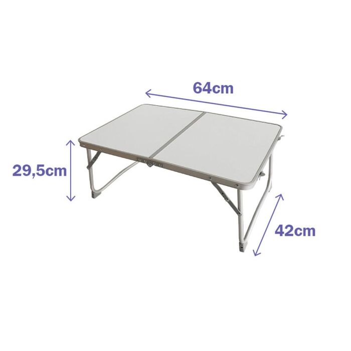 Marbueno Mesa Plegable Aluminio D13 Surtida Camping y Playa 64X42X29,5 cm 10440 1 Marbueno Mesa Plegable Aluminio D13 Surtida Camping y Playa 64X42X29,5 cm 10440 1