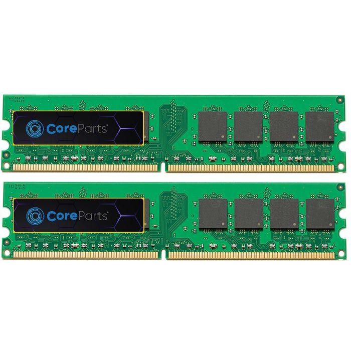 CoreParts 4GB Memory Module for Dell 667Mhz DDR2 Major DIMM - KIT 2x2GB CoreParts 4GB Memory Module for Dell 667Mhz DDR2 Major DIMM - KIT 2x2GB