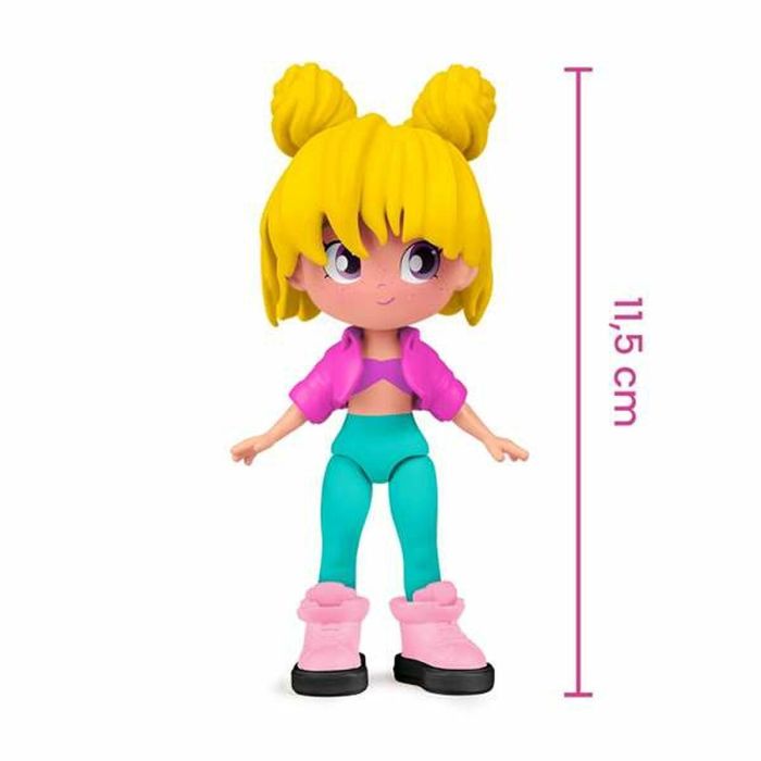 Figura pinypon top girls. tiene doble cara con tatuajes 11 cm. - modelos surtidos 5 Figura pinypon top girls. tiene doble cara con tatuajes 11 cm. - modelos surtidos 5