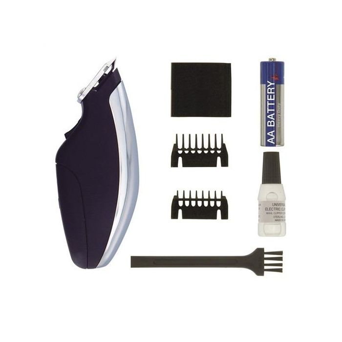 Wahl 9962-2016 Cortapelos Mascotas Deluxe Pocket Pro para Animales Nerviosos o Zonas Pequeñas, Compacto, con Batería y 2 Accesorios 3
