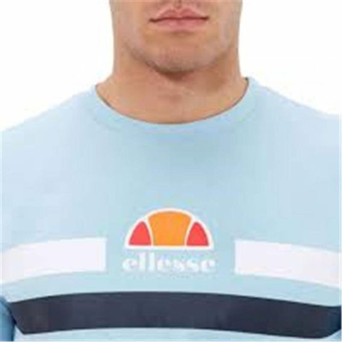 Camiseta de Manga Corta Hombre Ellesse Aprel Cian 2