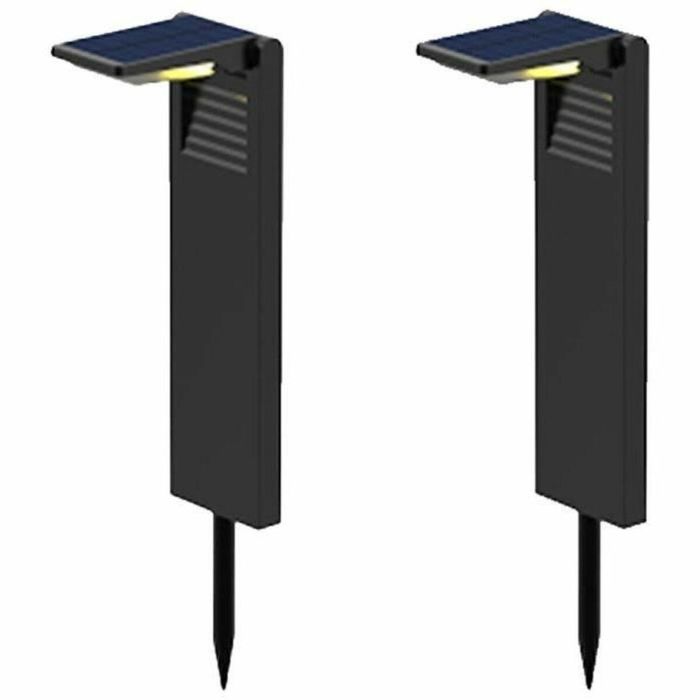 Lumisky LUM3666162002817 Juego de 2 Balizas Solares para Plantar OSTRY H41 cm LED Blanco Frío Lumisky LUM3666162002817 Juego de 2 Balizas Solares para Plantar OSTRY H41 cm LED Blanco Frío