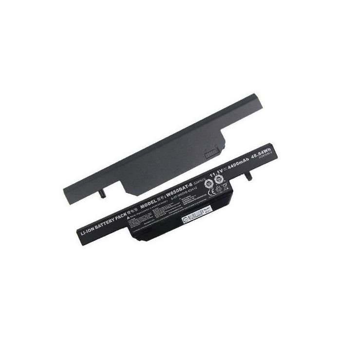 CoreParts Laptop Battery For Clevo 48.84Wh 6Cell Li-ion 11.1V 4400mAh Black, Clevo/SAGER: Clevo W670RC Series Clevo W670RCW Series Sager NP5673 Se CoreParts Laptop Battery For Clevo 48.84Wh 6Cell Li-ion 11.1V 4400mAh Black, Clevo/SAGER: Clevo W670RC Series Clevo W670RCW Series Sager NP5673 Se
